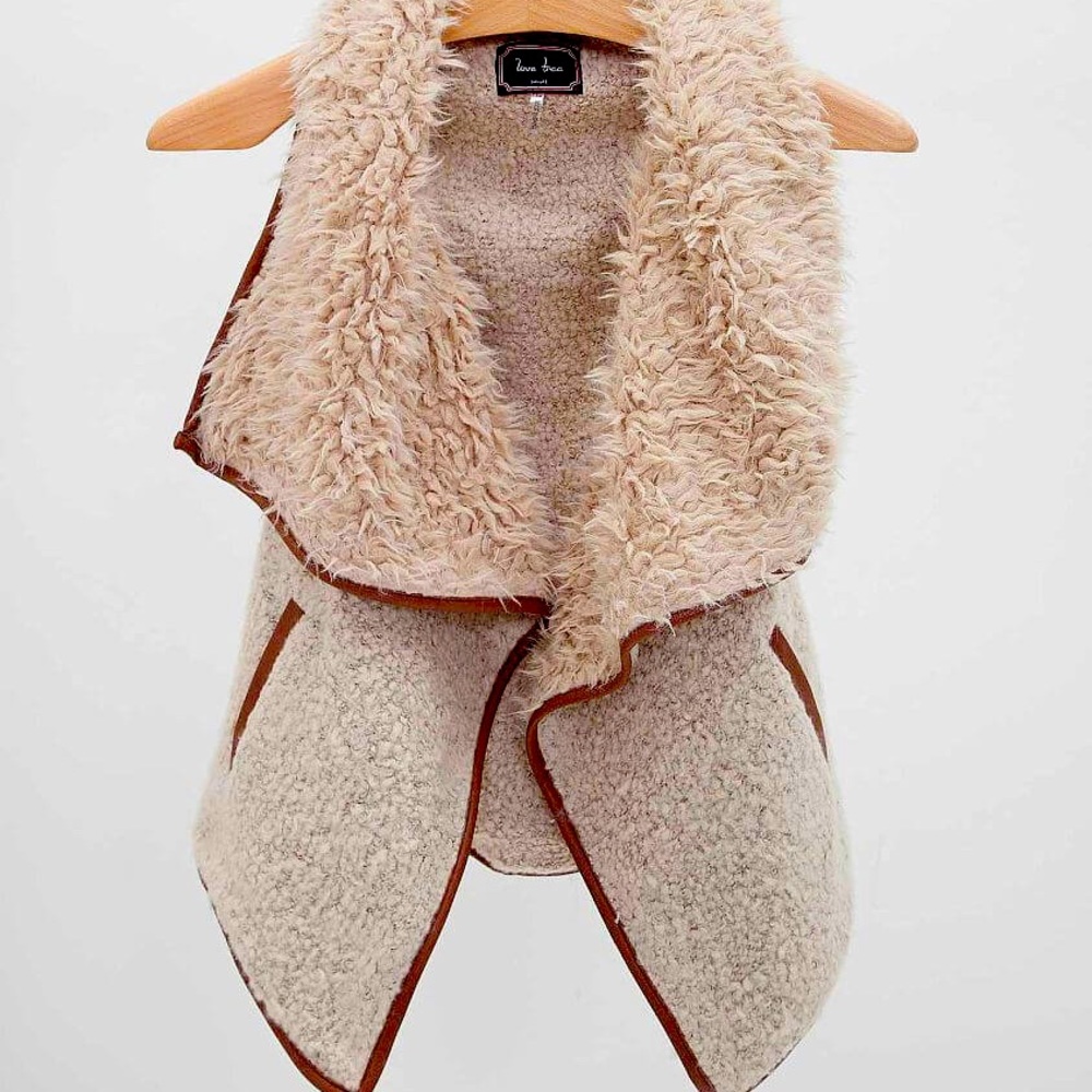 Faux Fur Flyaway Vest